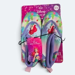 Disney Princess Ariel Water Shoes Kids Size 11/12 Little Mermaid